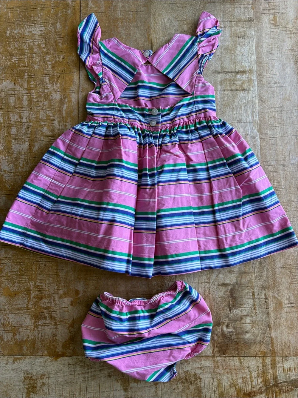 Ralph Lauren Dress with Cable Knit Cardigan 18m
